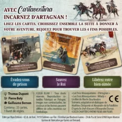 Cartaventura Les 3 Mousquetaires : Au Nom du Roi