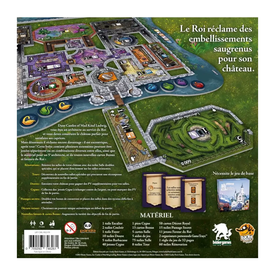 Castles of Mad King Ludwig - Extensions