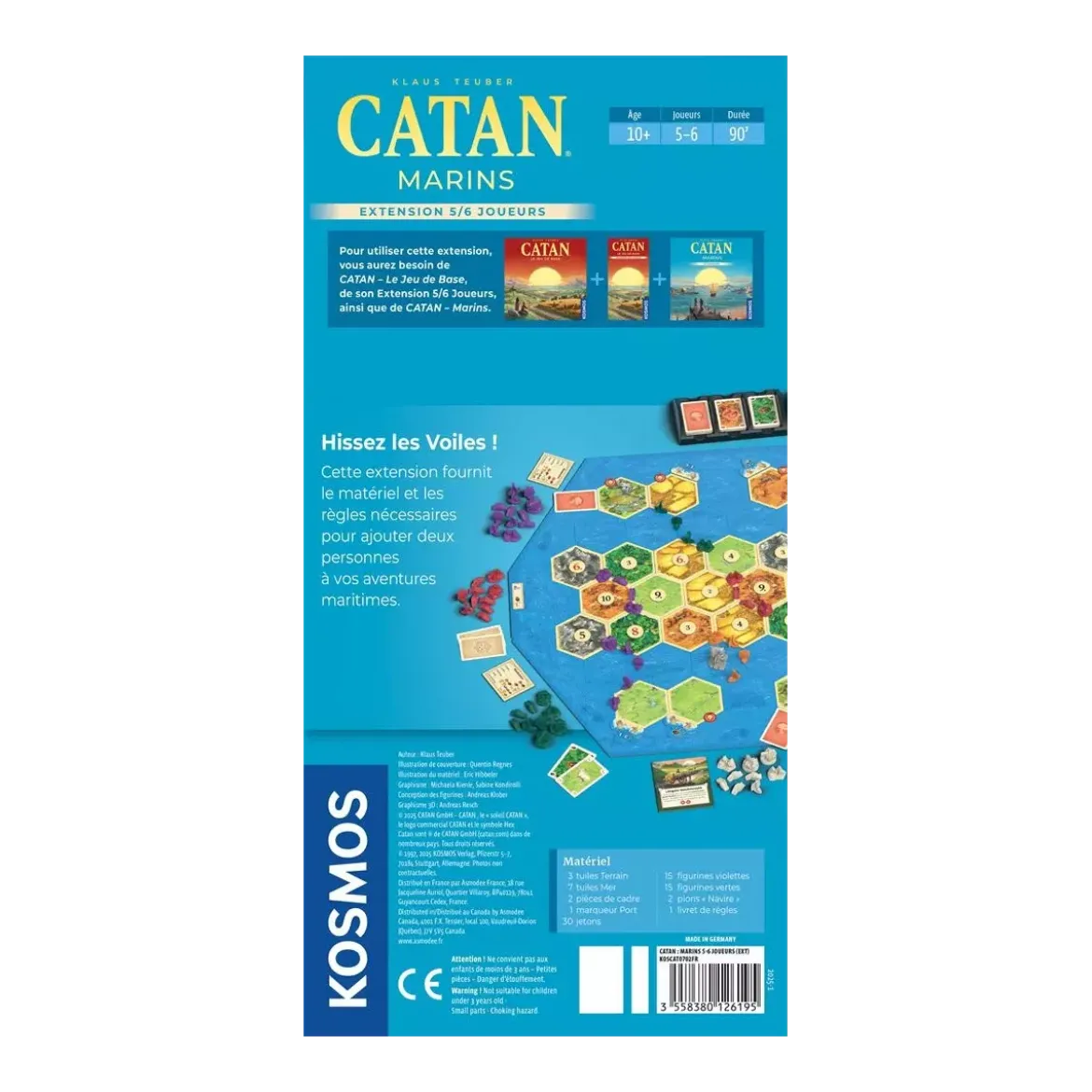 Catan : Marins 5/6 joueurs - Extension