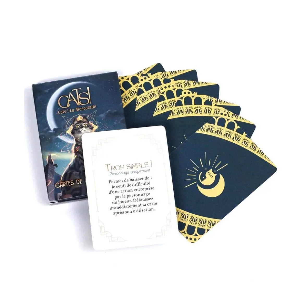 Cats ! La Mascarade : Cartes de Faveur Deluxe