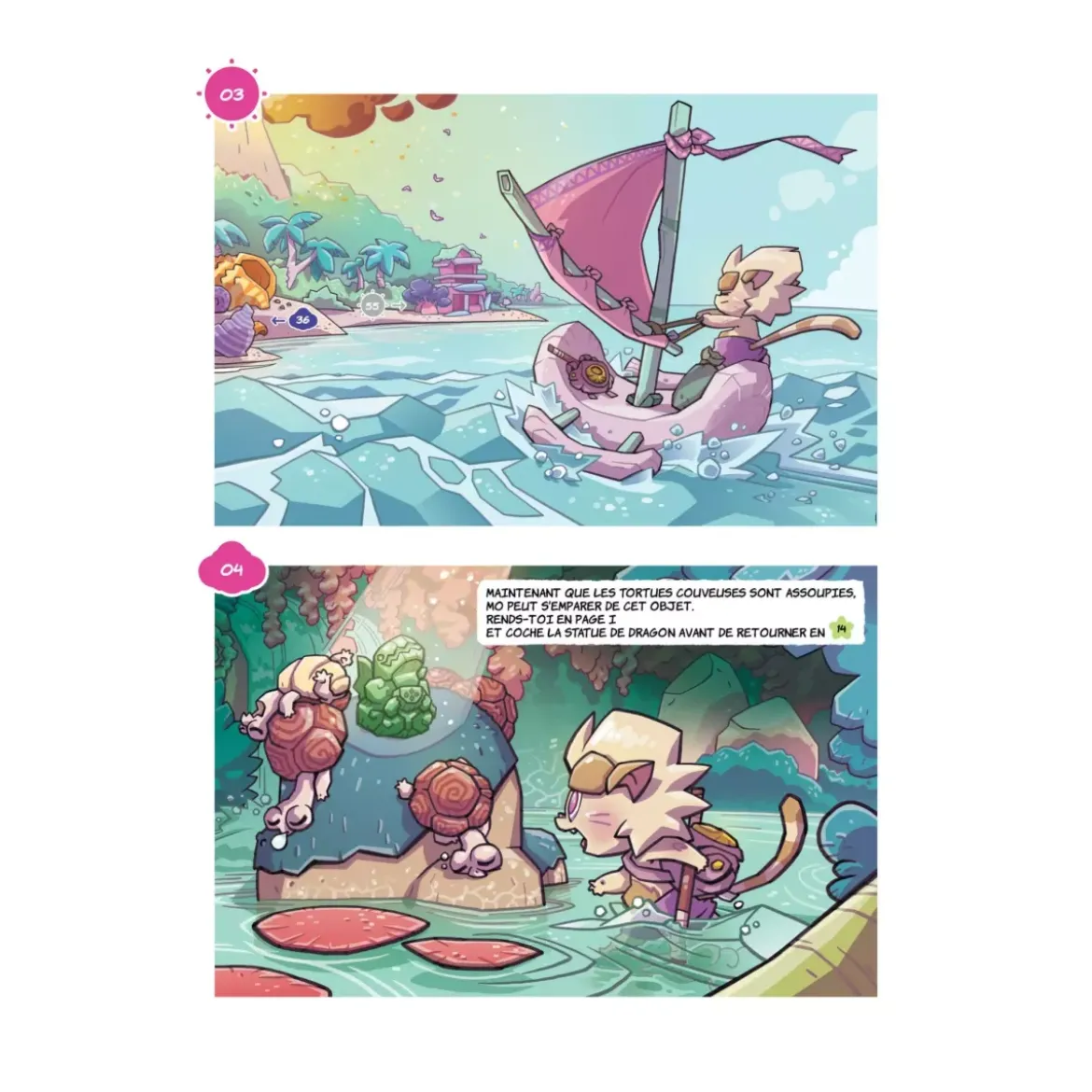 Chatons & Dragons - Le Réveil du Volcan : La BD dont tu es le petit héros
