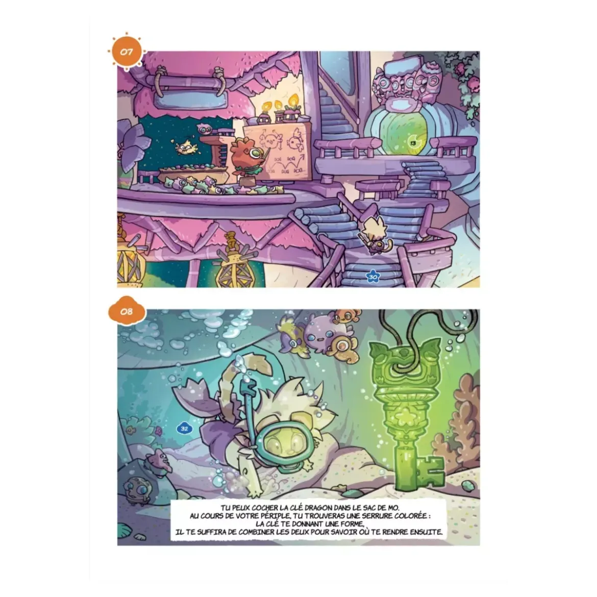 Chatons & Dragons - Le Réveil du Volcan : La BD dont tu es le petit héros