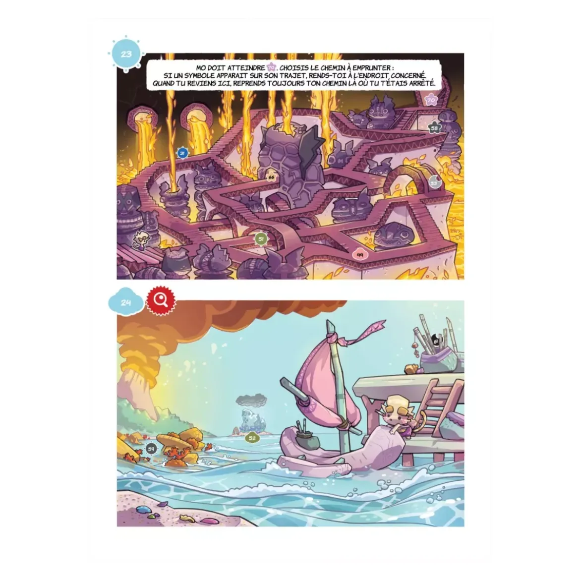 Chatons & Dragons - Le Réveil du Volcan : La BD dont tu es le petit héros