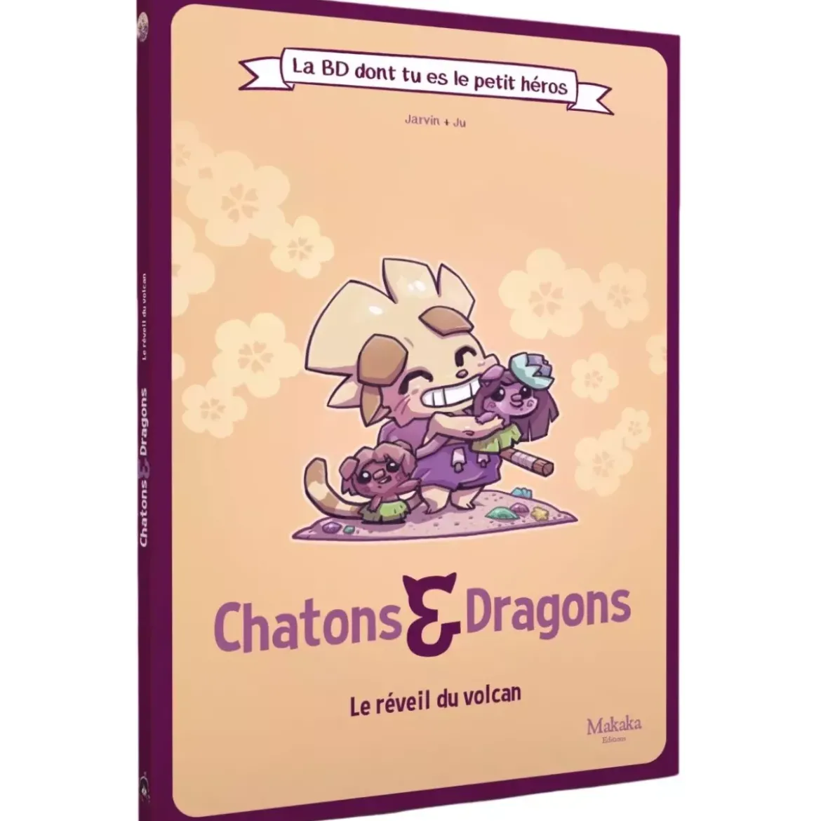 Chatons & Dragons - Le Réveil du Volcan : La BD dont tu es le petit héros
