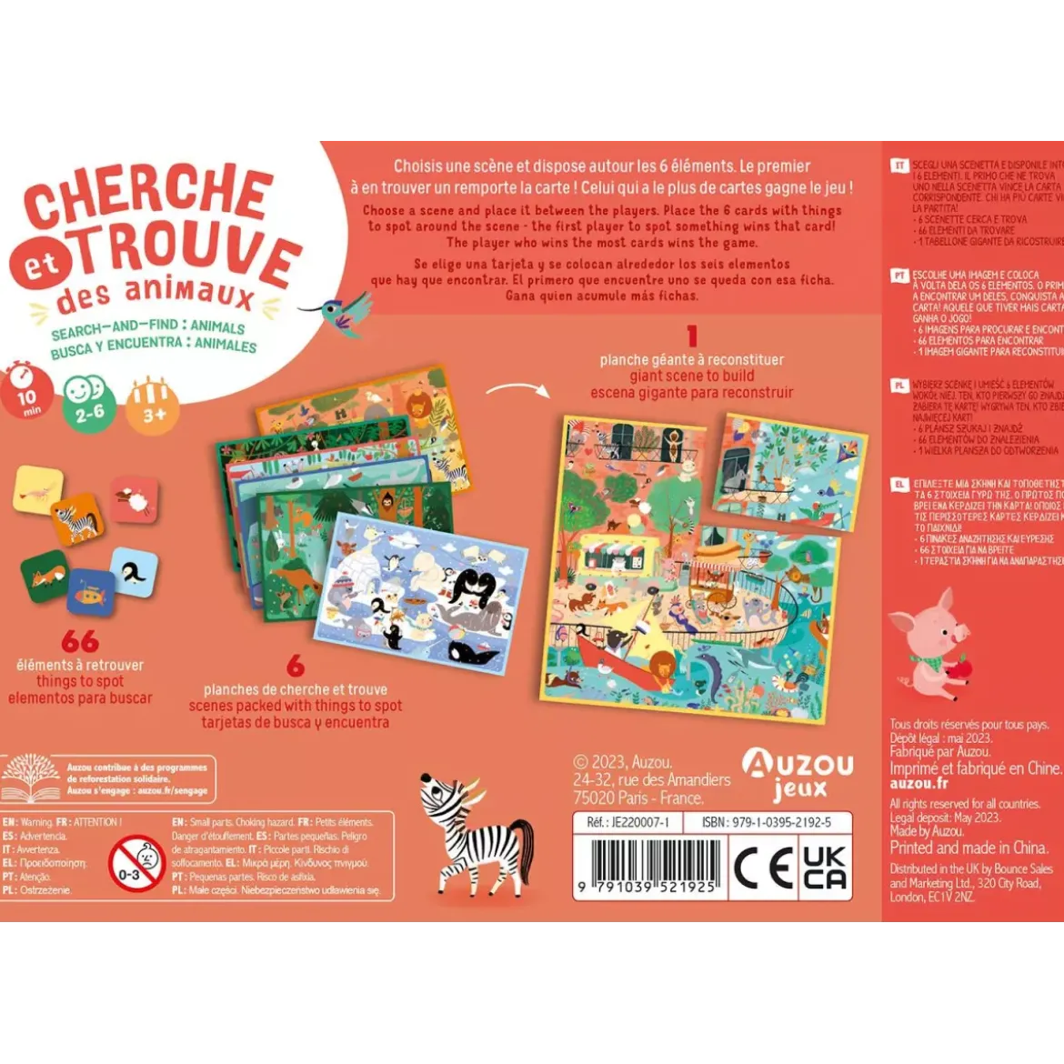 Cherche et Trouve - Les Animaux du Monde