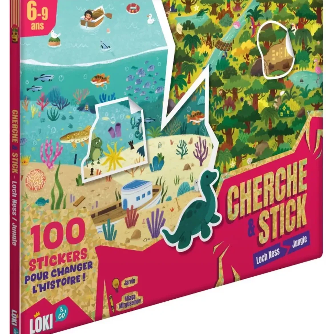 Cherche & Stick : Loch Ness et Jungle