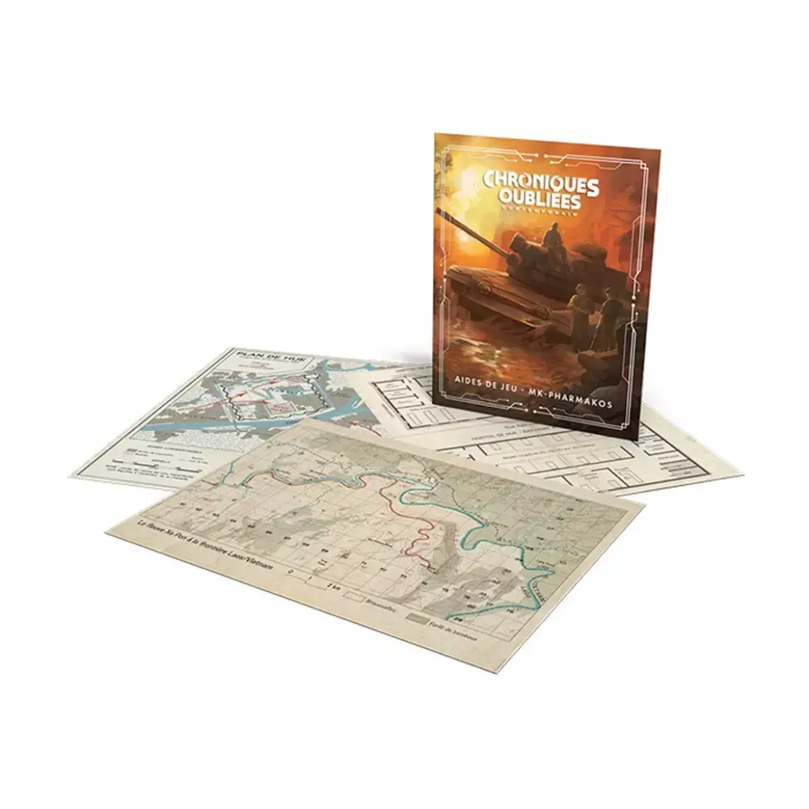 Chroniques Oubliées Contemporain 2ème Édition : MK - Pharmakos - Aides de Jeu