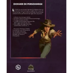 Chroniques Oubliées Contemporain 2ème Édition : Dossiers de Personnage
