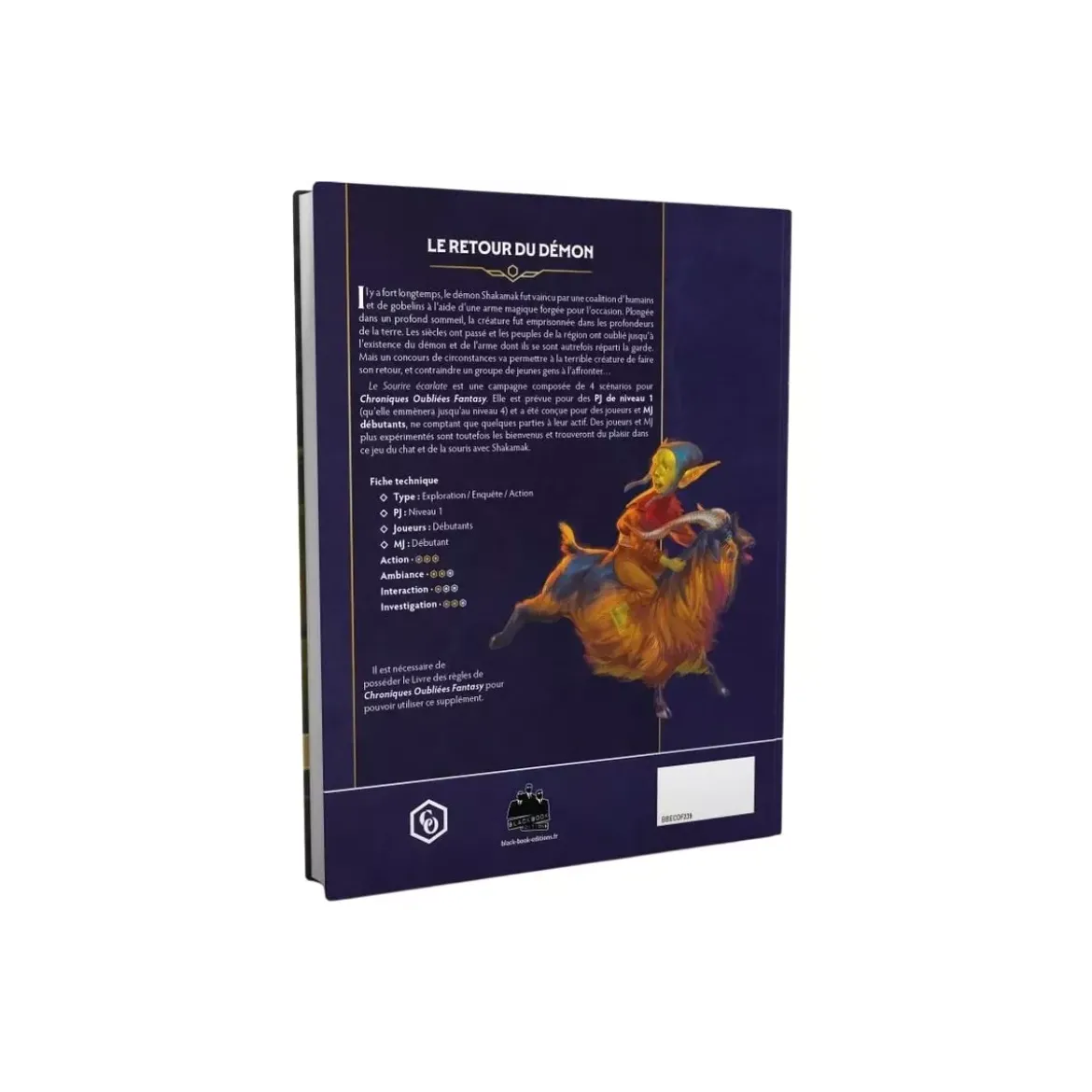 Chroniques Oubliées Fantasy 2ème Édition : Le Sourire Écarlate