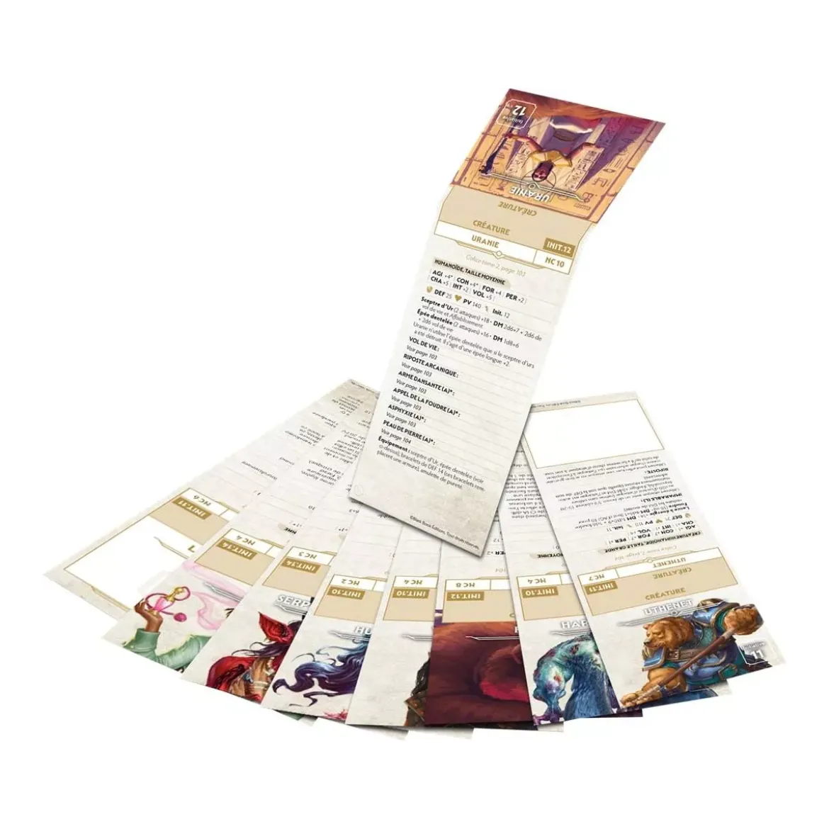 Chroniques Oubliées Fantasy 2ème Édition : Mémentos de PNJ + monstres Calice T2