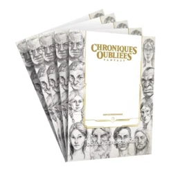 Chroniques Oubliées Fantasy 2ème Édition : Pack de 5 Dossiers de personnage
