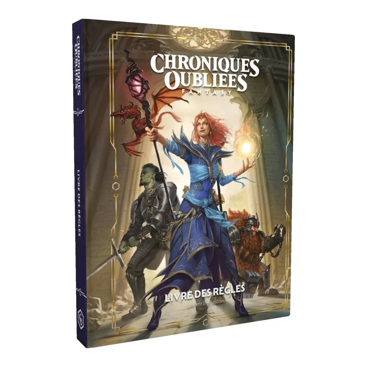 Chroniques Oubliées Fantasy 2ème Édition : Livre des Règles (Couverture Alternative)