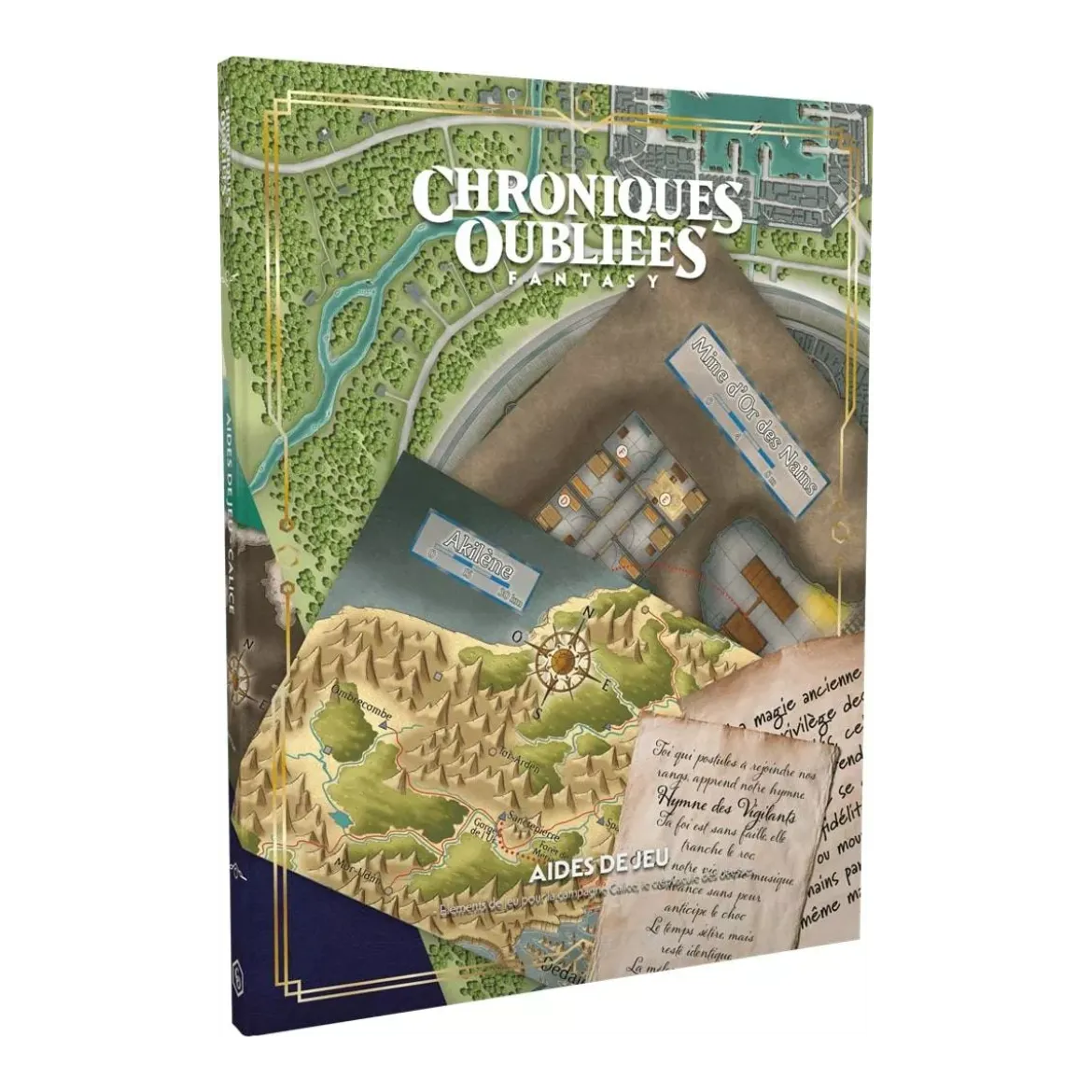Chroniques Oubliées Fantasy 2ème Édition : Aides de jeu pour Calice