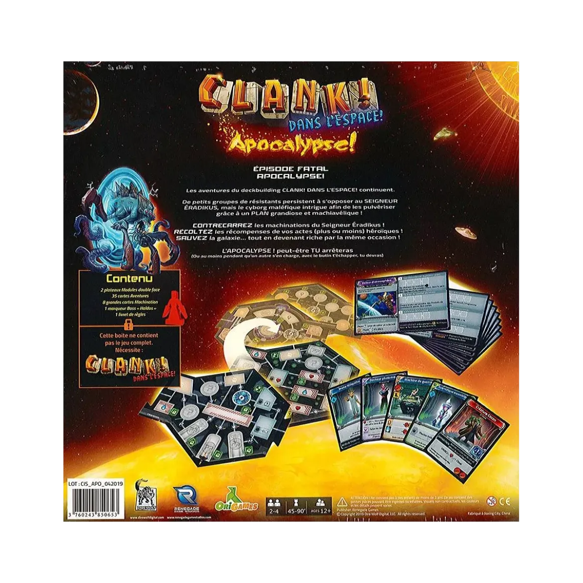 Clank ! Dans l'espace ! : Apocalypse - Extension