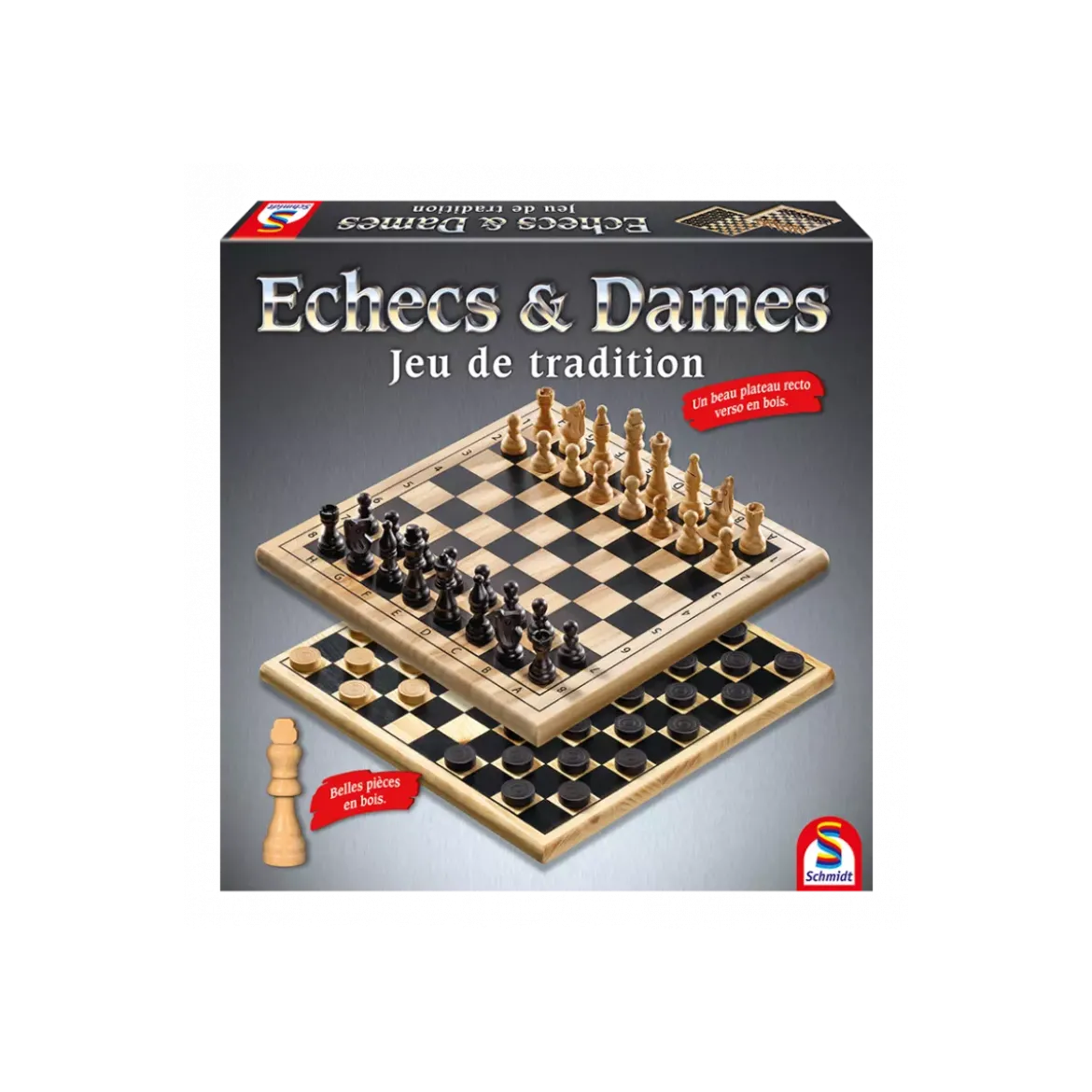 Coffret Échecs et Dames