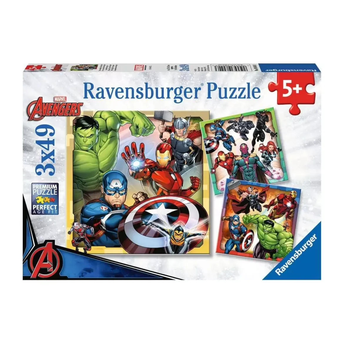 Coffret Puzzles Avengers - 3 x 49 pièces