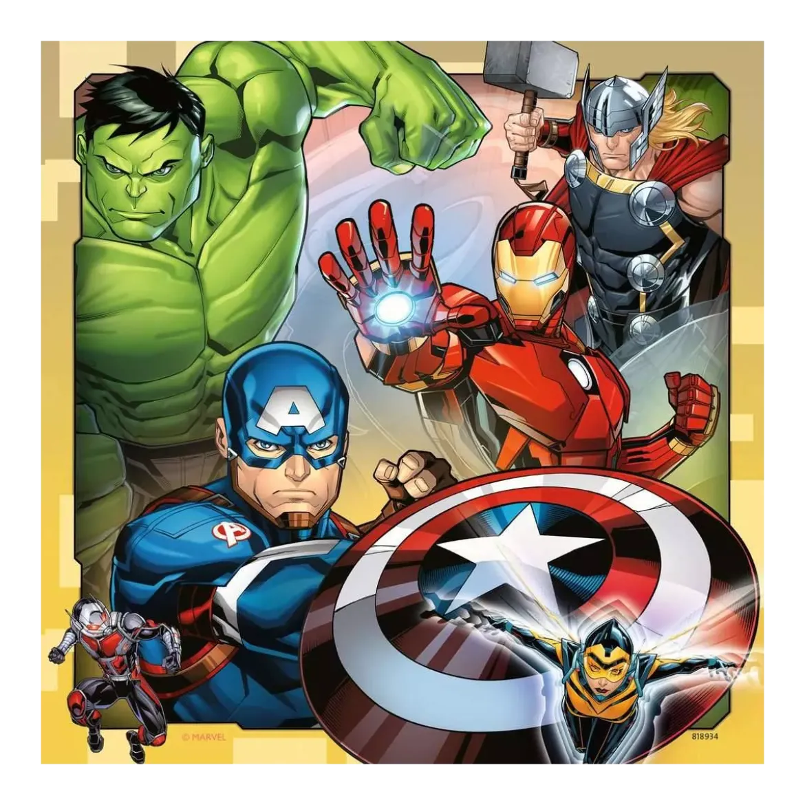 Coffret Puzzles Avengers - 3 x 49 pièces
