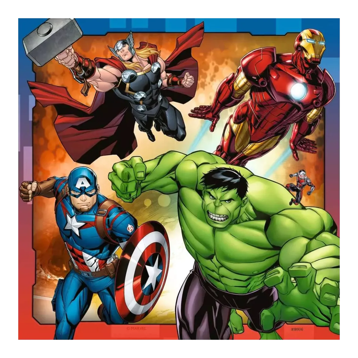 Coffret Puzzles Avengers - 3 x 49 pièces