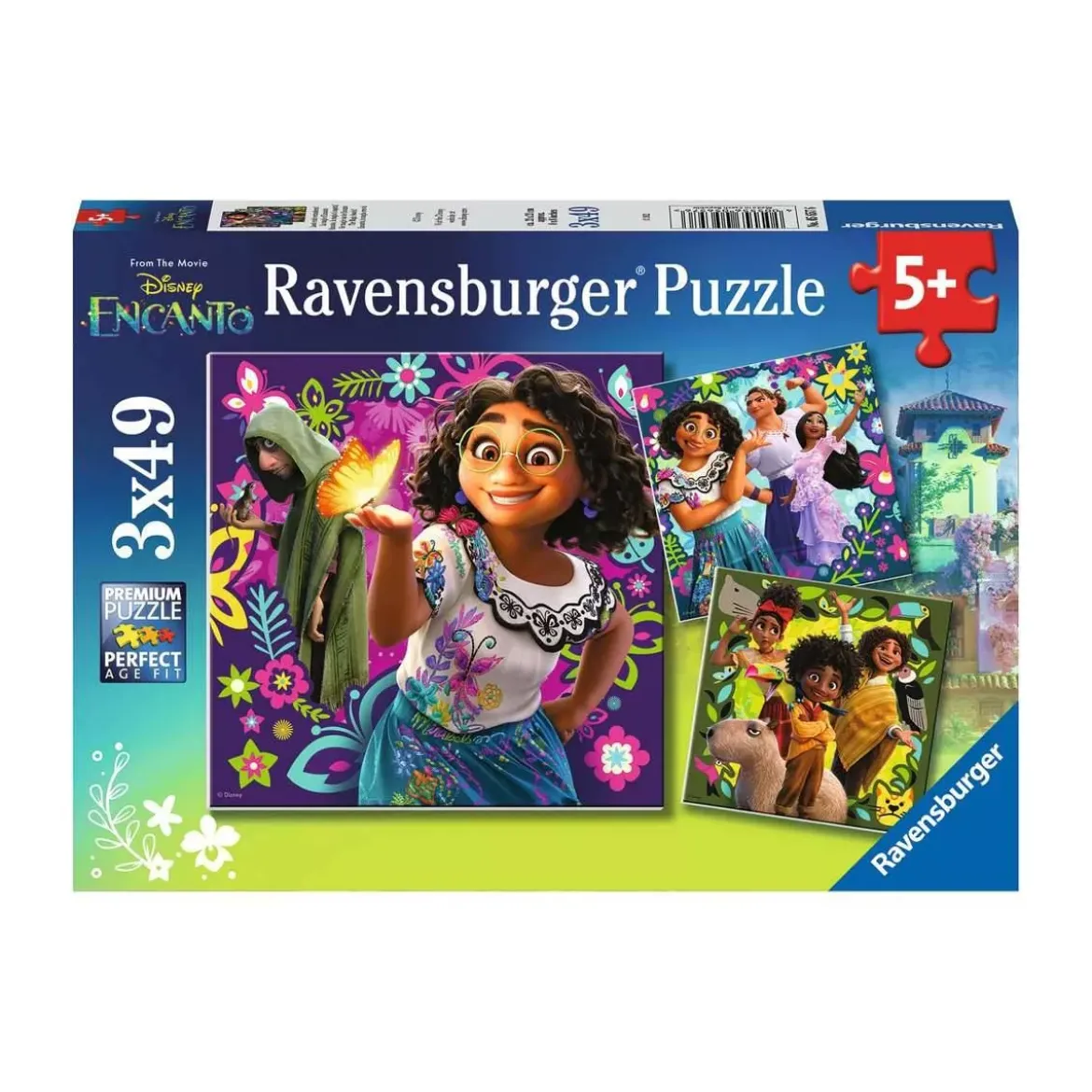 Coffret Puzzles Encanto - 3 x 49 pièces