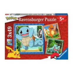 Coffret Puzzles Pokemon - 3 x 49 pièces