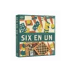 Coffret Six en Un en Bois Vintage