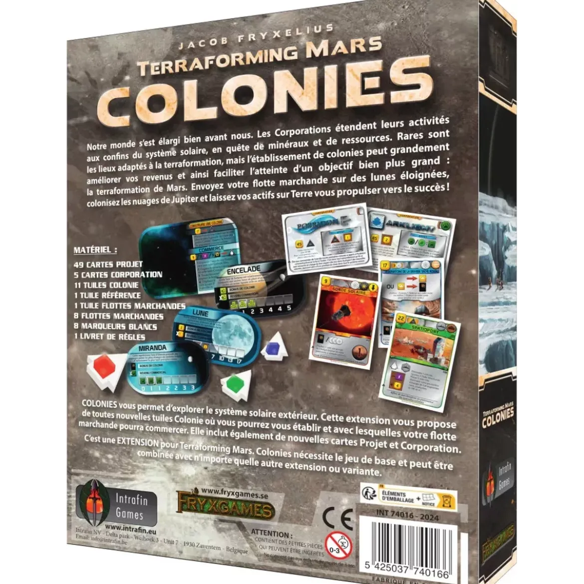 Colonies - Extension Terraforming Mars