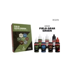 Combat Se7en : Field Gear Green Paint Set