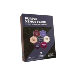 Combat Se7en : Purple Xenos Flesh Paint Set