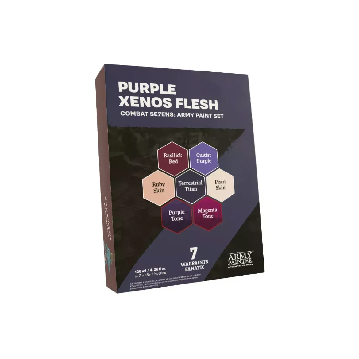 Combat Se7en : Purple Xenos Flesh Paint Set