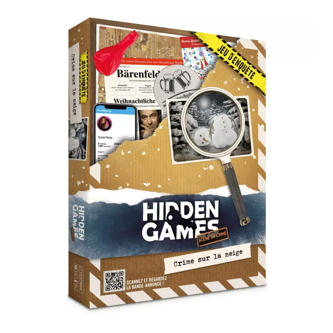 Crime sur la Neige : affaire 8 - Hidden Games