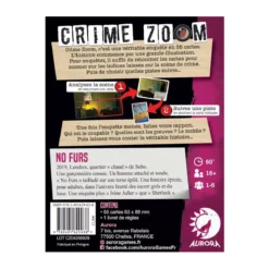 Crime Zoom : No furs
