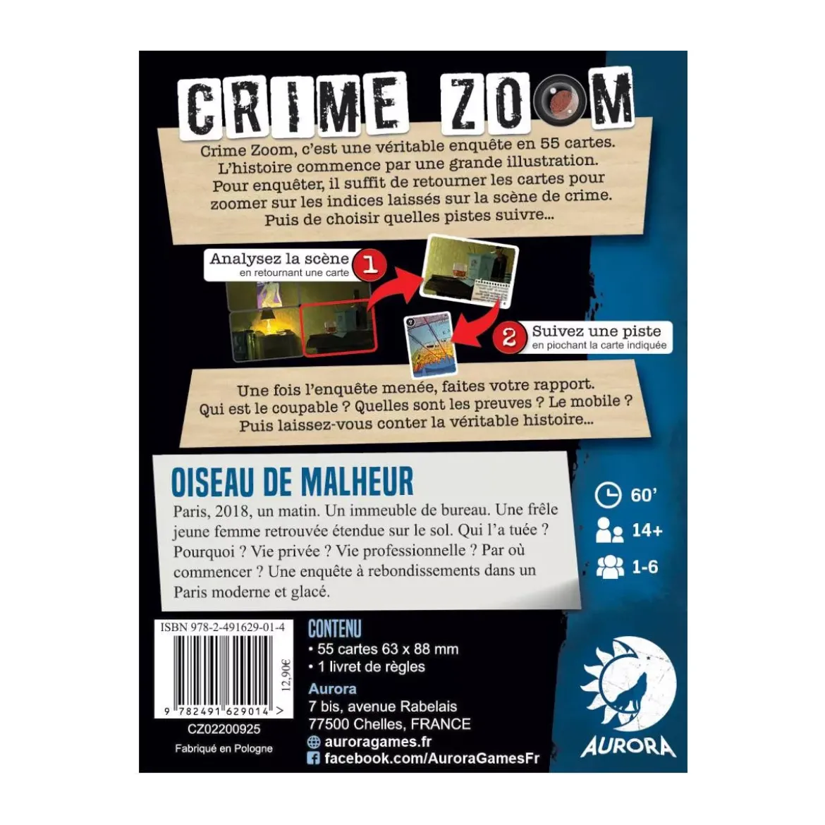 Crime Zoom : Oiseau de malheur