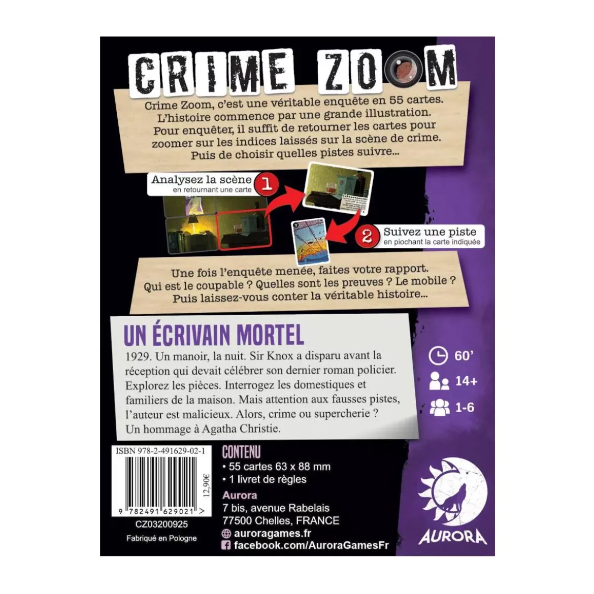 Crime Zoom : Un écrivain mortel