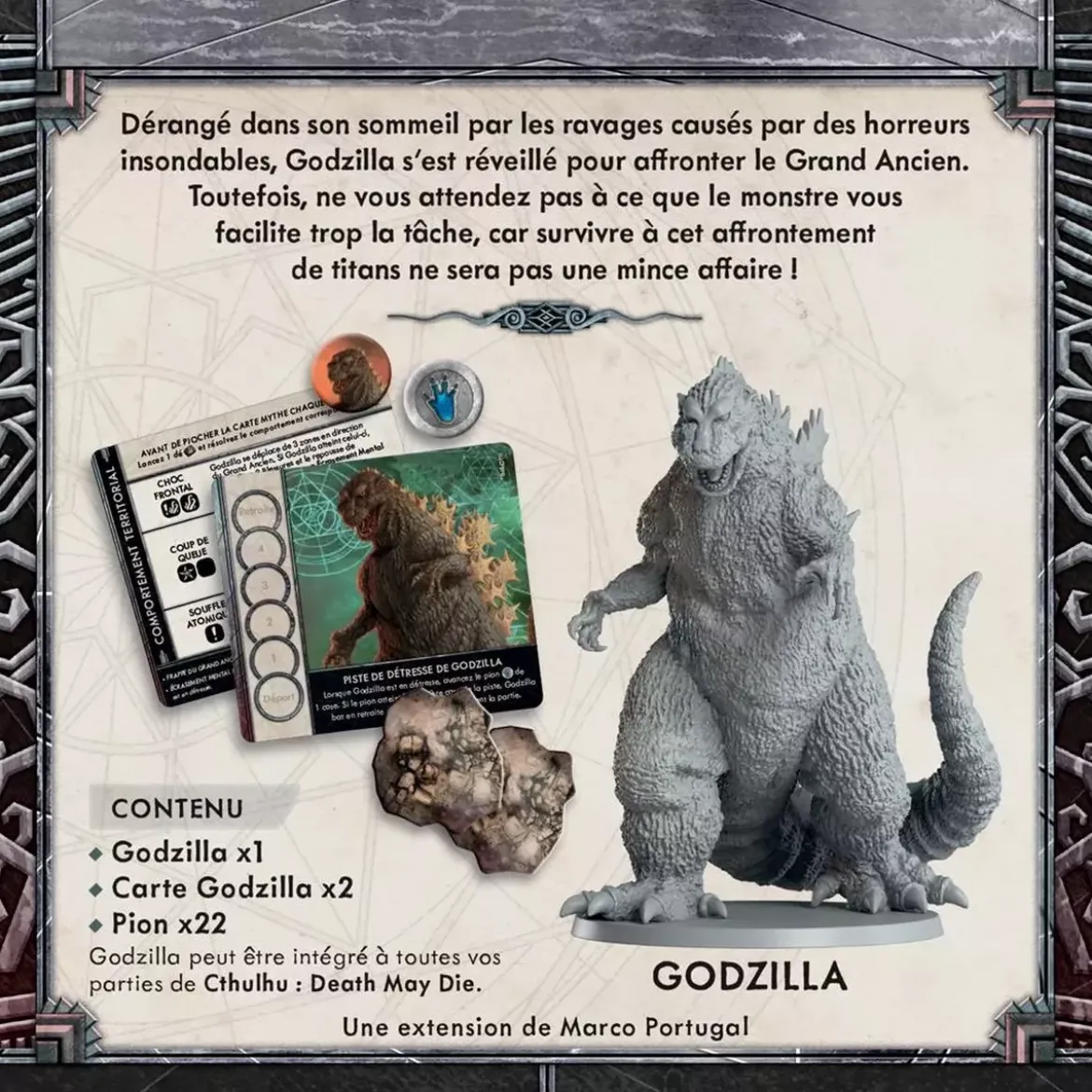 Cthulhu Death May Die : Godzilla - Extension