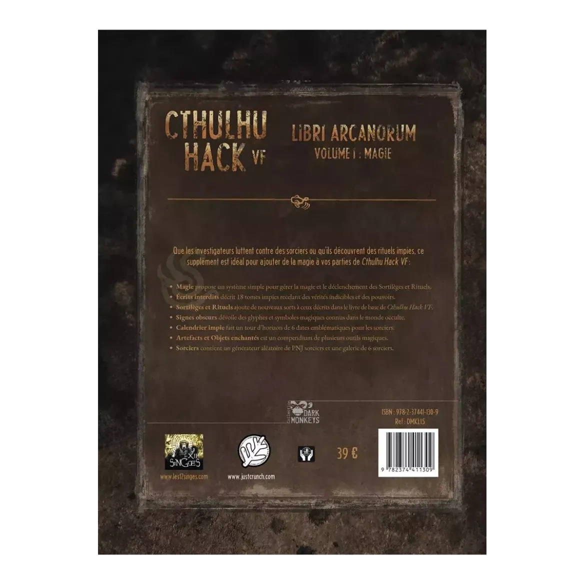 Cthulhu Hack : Libri Arcanorum - Magie