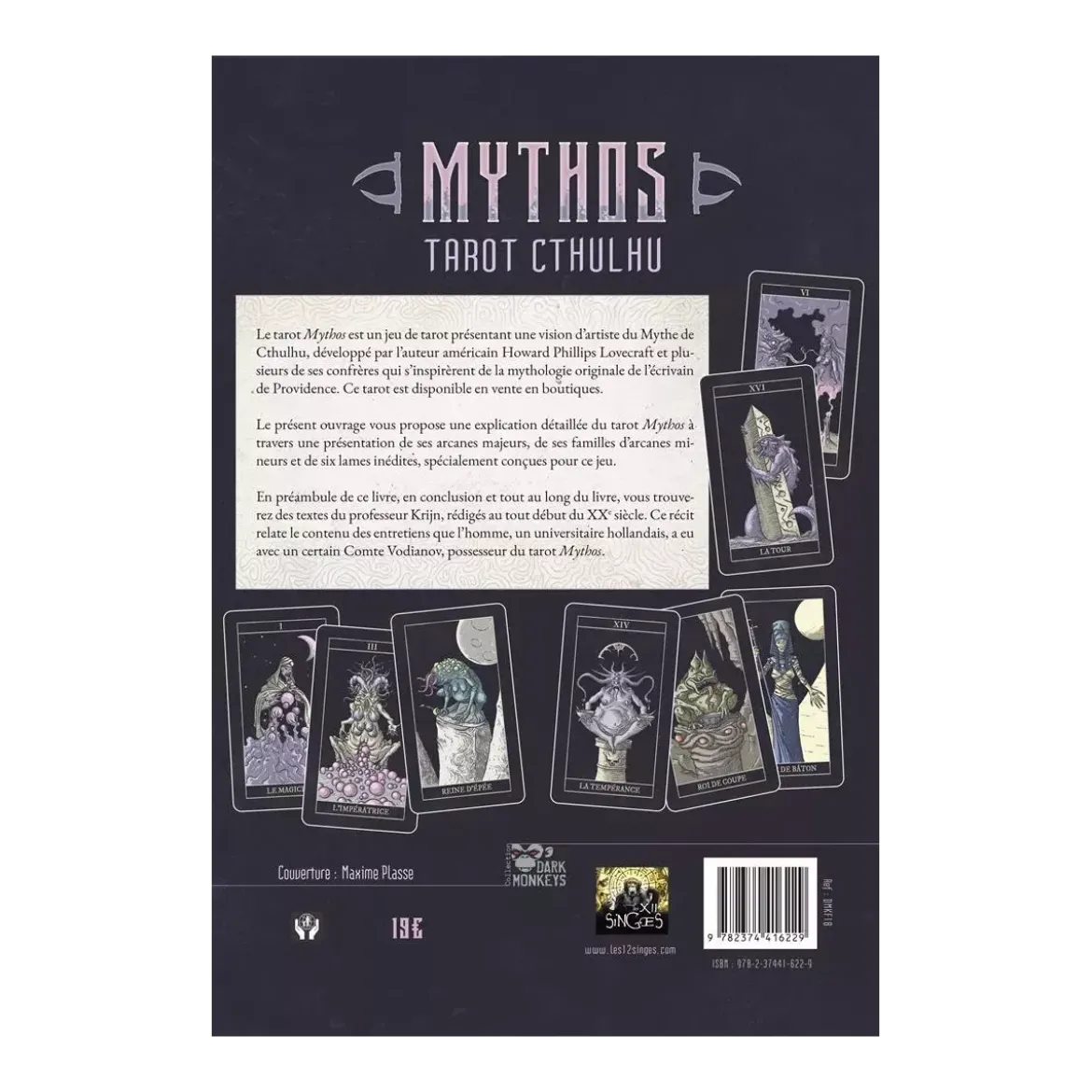 Cthulhu Hack : Mythos - Tarot Cthulhu - Le Guide