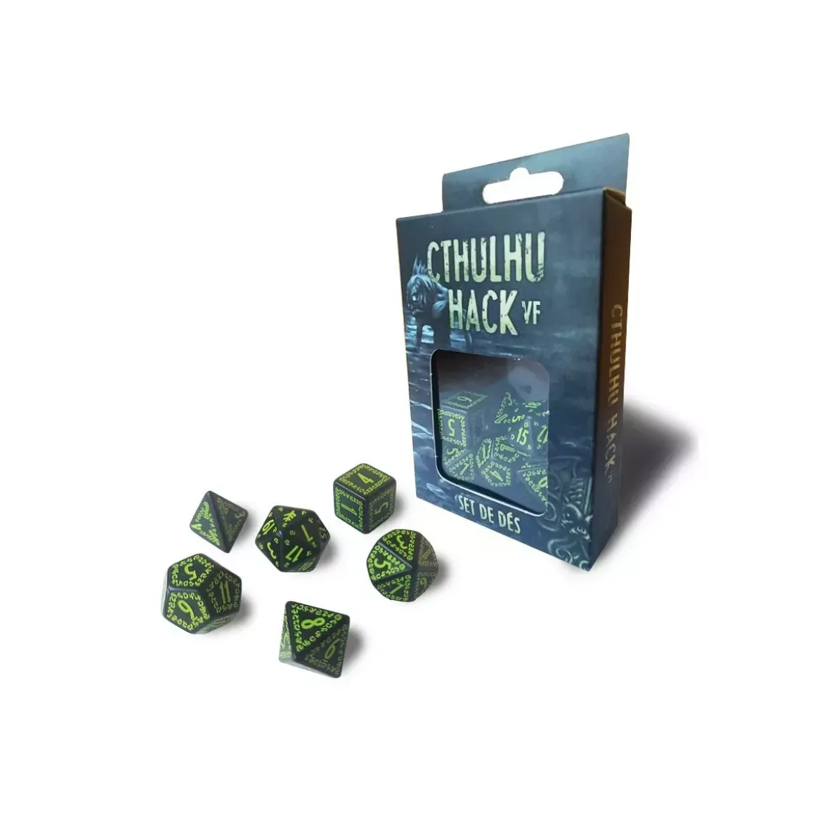 Cthulhu Hack : Set de dés