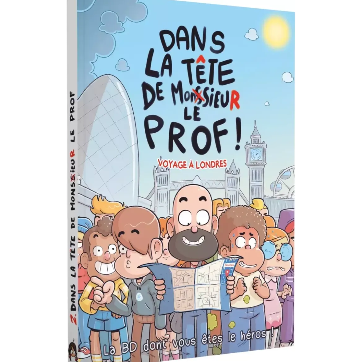 Dans la Tête de Monsieur Prof - Voyages à Londres : La BD dont vous êtes le héros