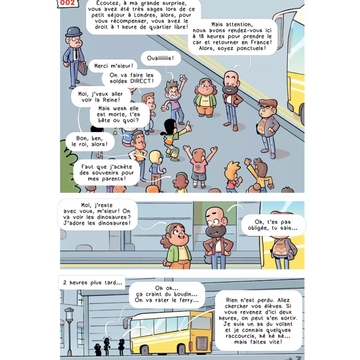 Dans la Tête de Monsieur Prof - Voyages à Londres : La BD dont vous êtes le héros