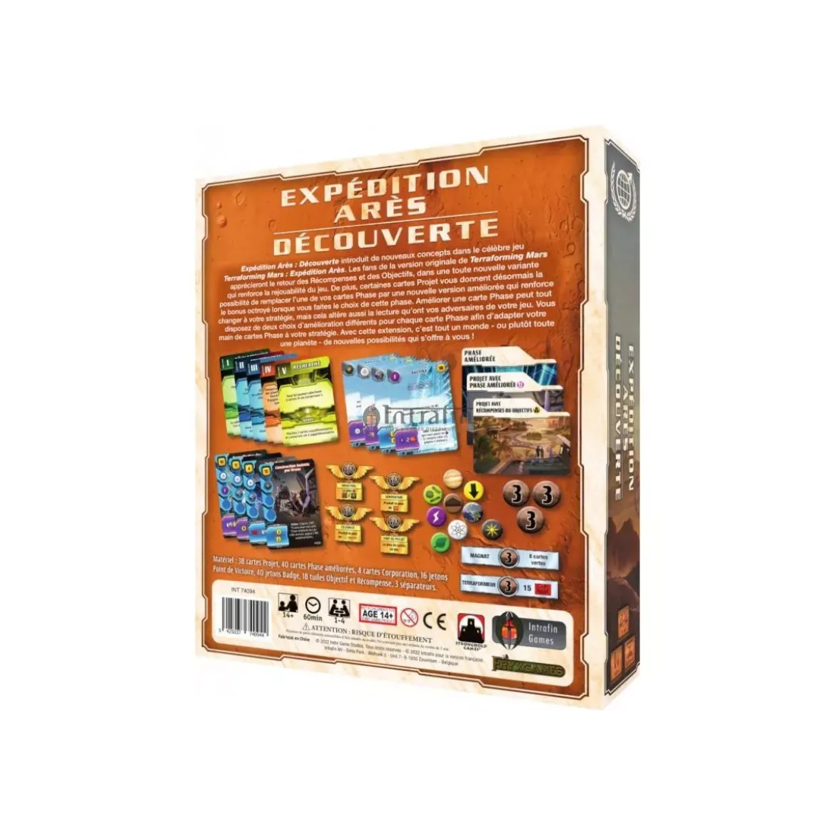 Découverte - Extension Terraforming Mars : Expédition Arès