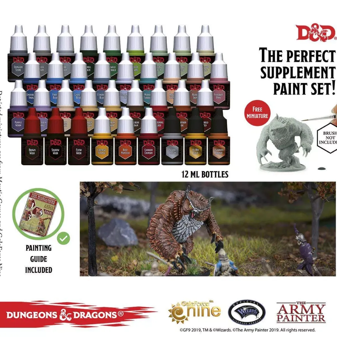 D&D Monsters Paint Set - Peinture