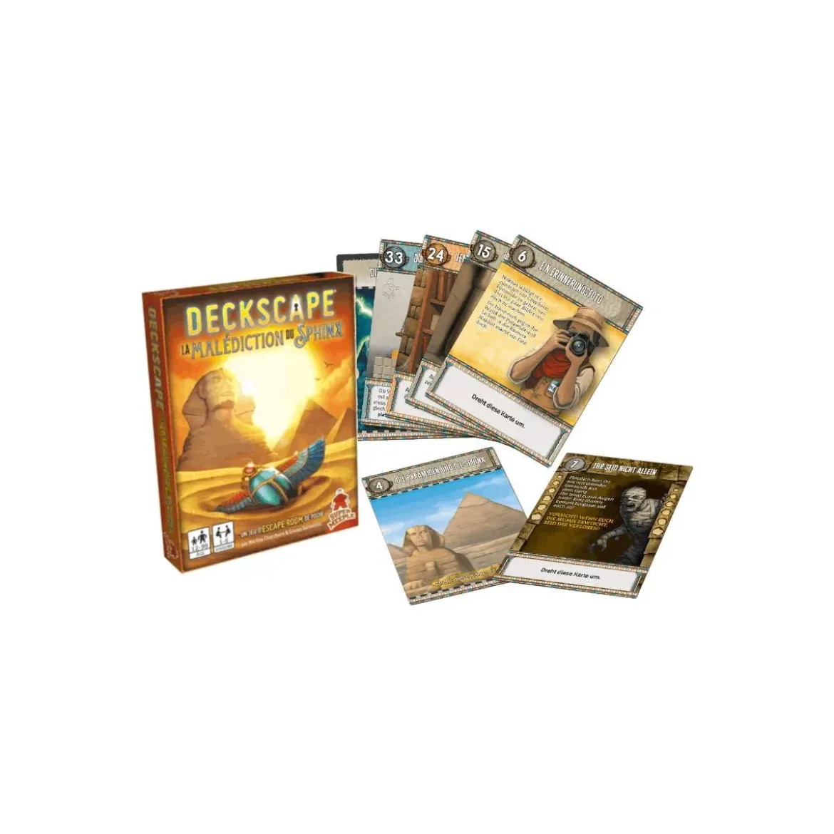 Deckscape : La malédiction du Sphinx