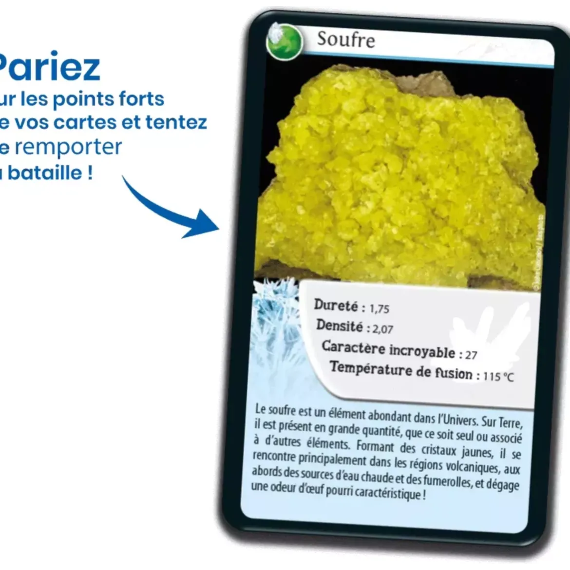Défis Nature - Planète : Minéraux