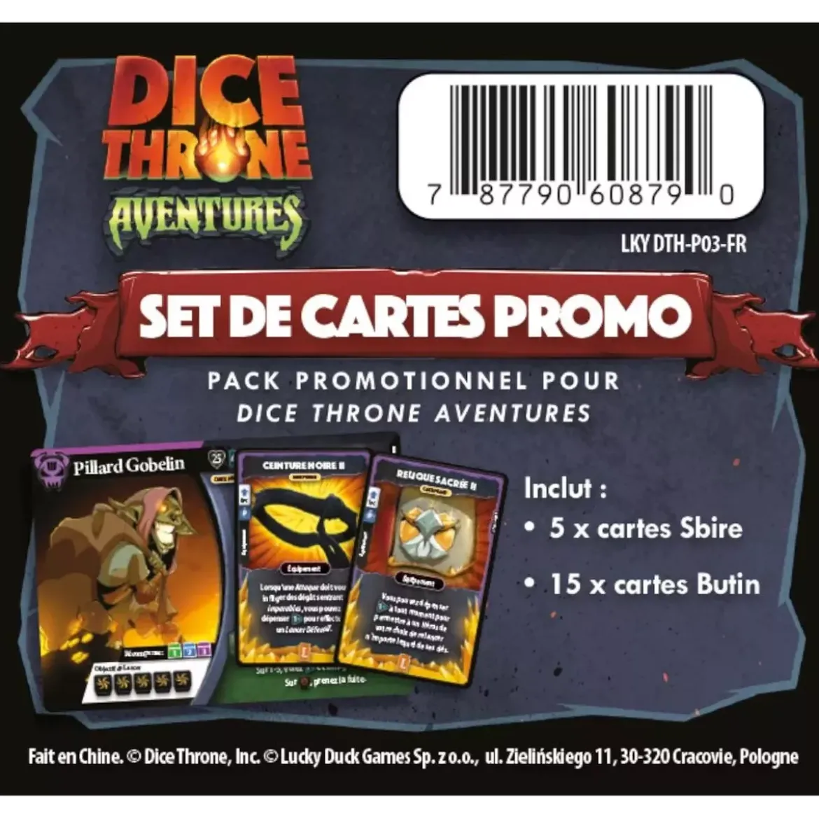 Dice Throne : Adventures - Pack Promo