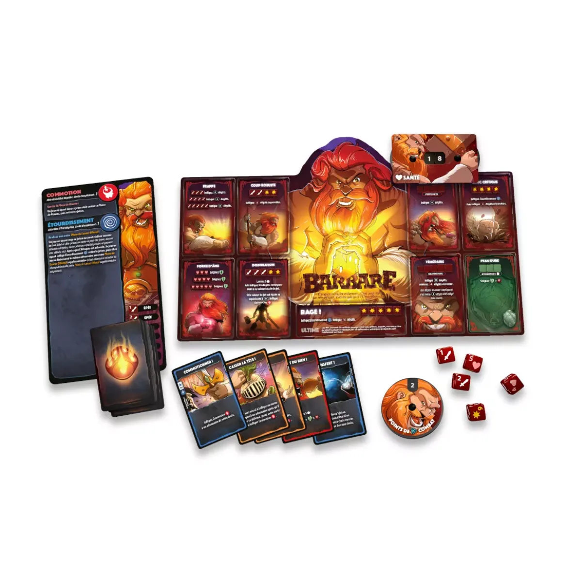 Dice Throne : Barbare VS Elfe