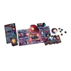 Dice Throne Marvel : Black Panther, Captain Marvel, Black Widow, Dr Strange