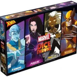 Dice Throne Marvel - X-Men : Iceberg, Psylocke, Tornade, Wolverine