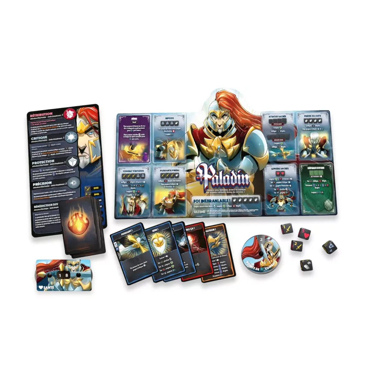 Dice Throne : Moine VS Paladin