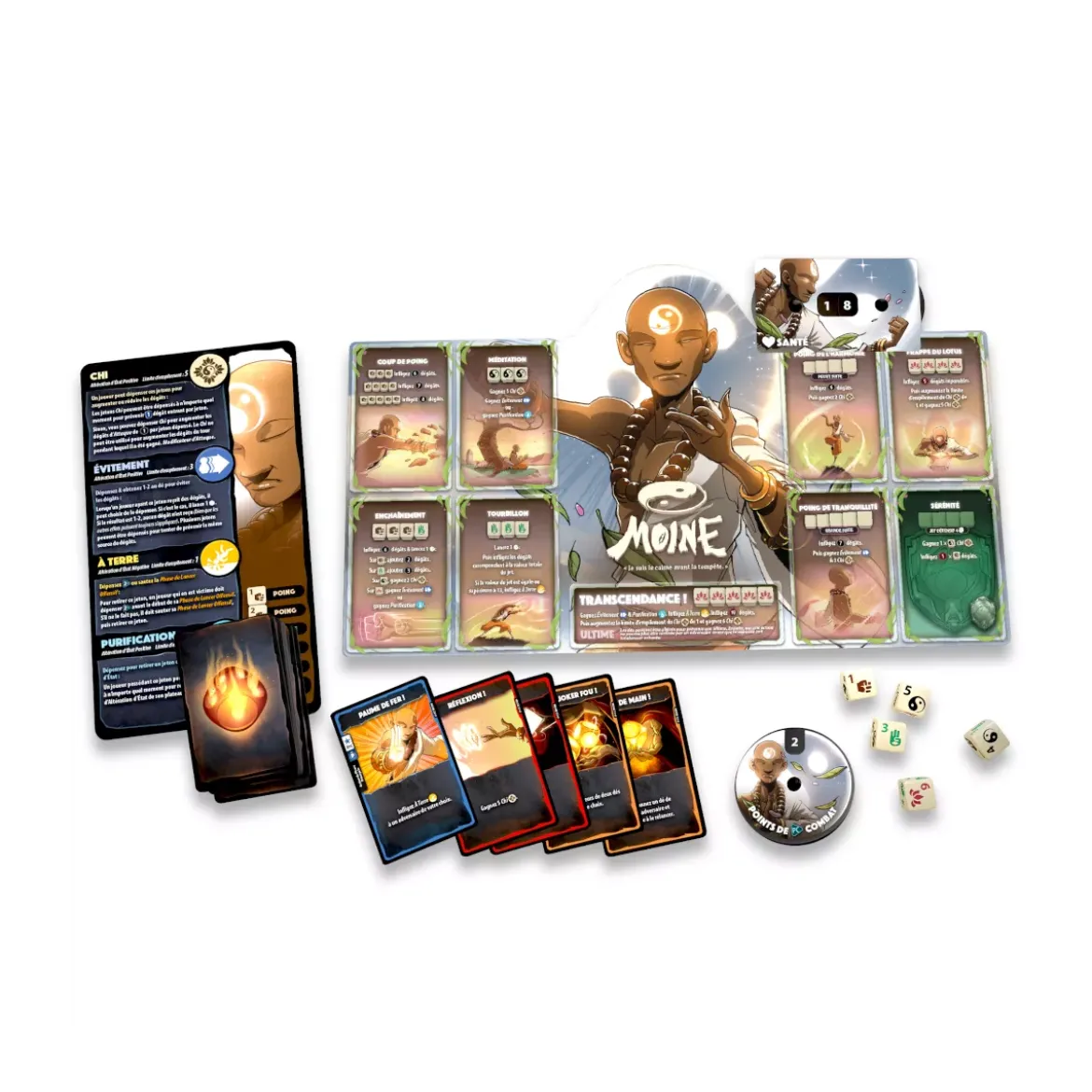 Dice Throne : Moine VS Paladin