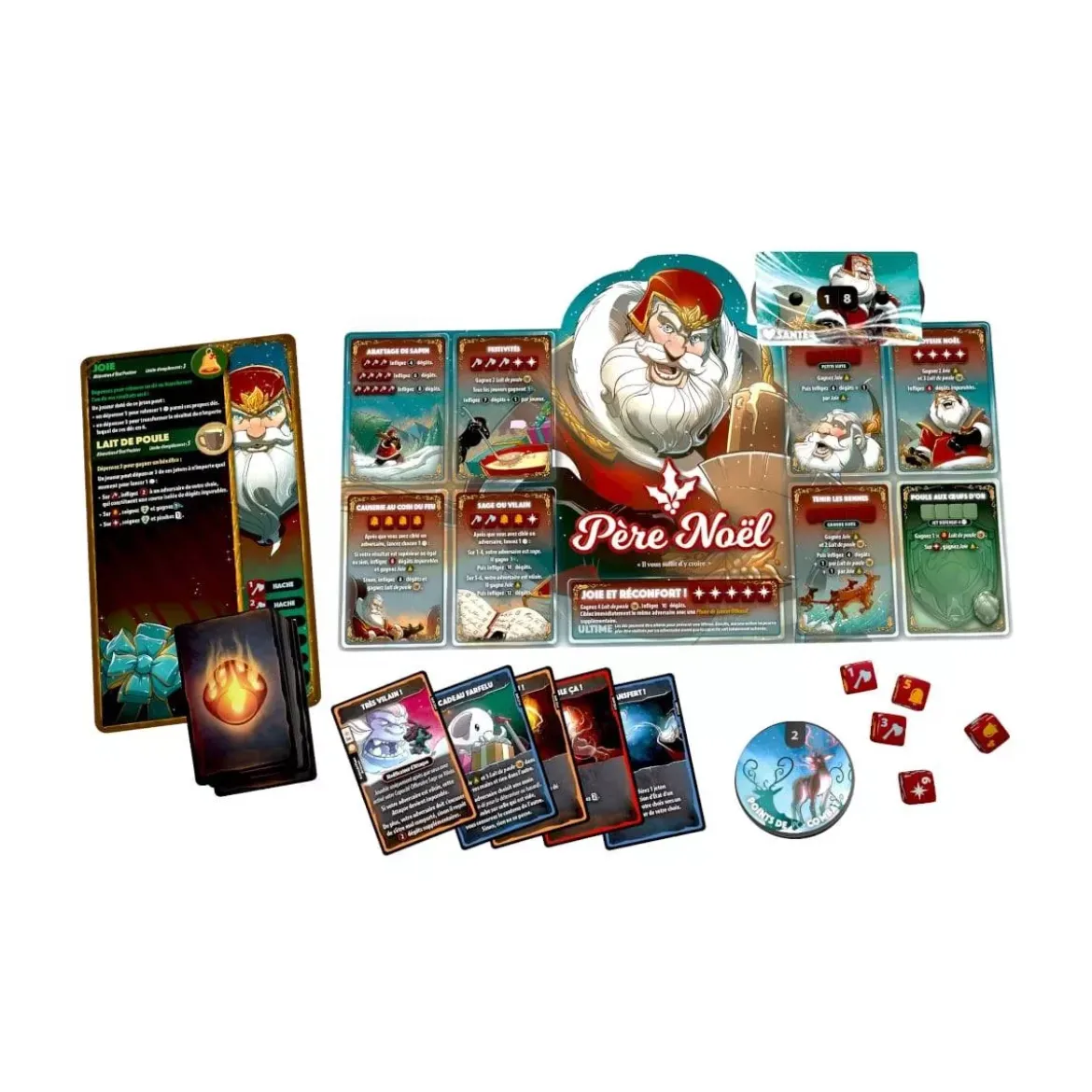 Dice Throne : Père Noël vs Krampus